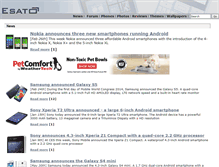 Tablet Screenshot of esato.com